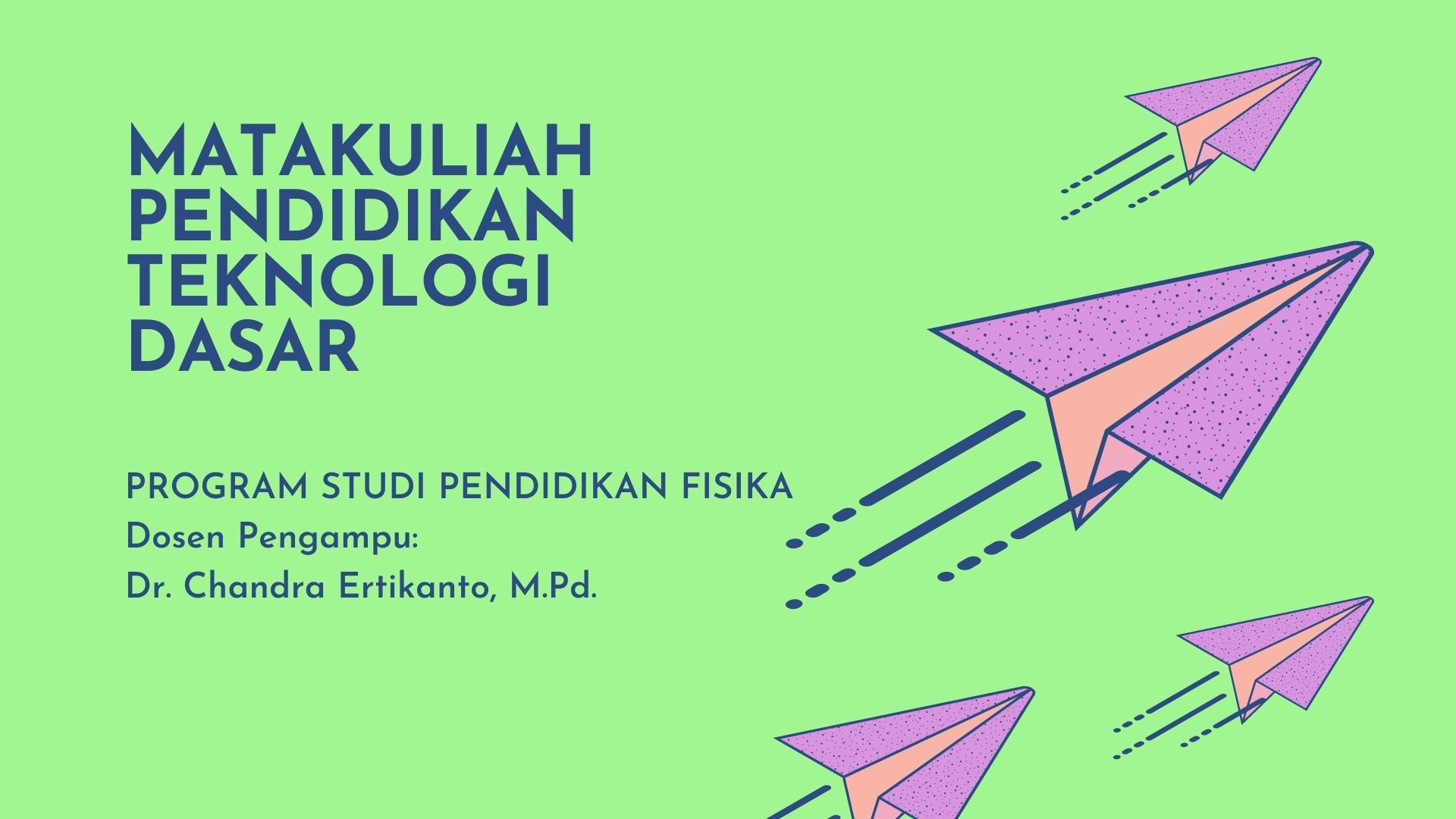 PSPF Pendidikan Teknologi Dasar