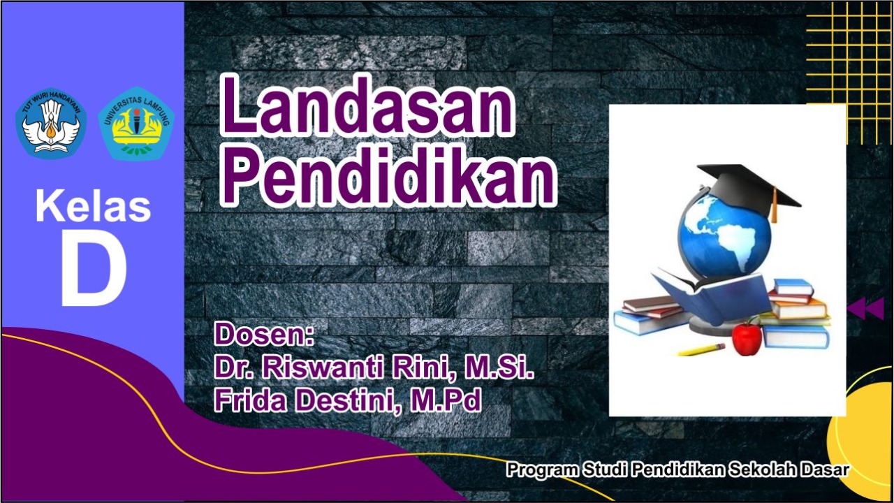 LANDASAN PEND PGSD KLS D 2021-2022