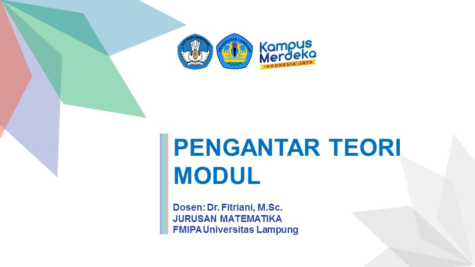 S1-Matematika_Pengantar Teori Modul_Ganjil 2021/2022
