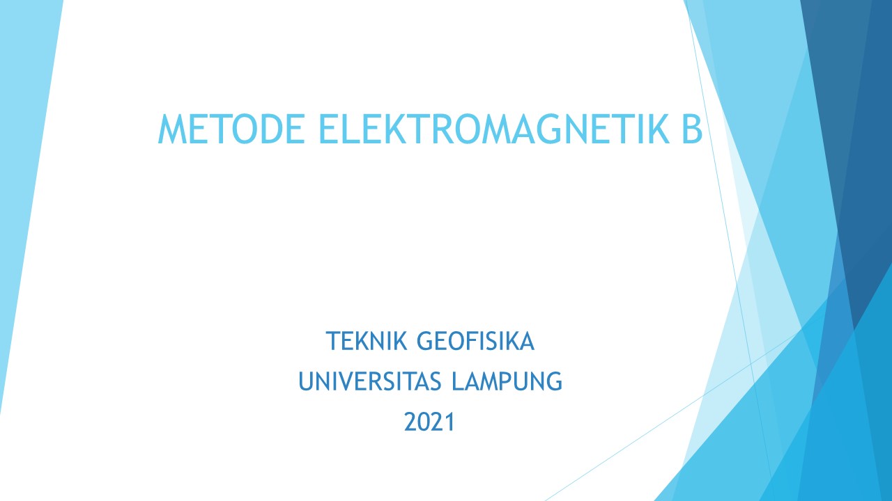 METODE ELEKTROMAGNETIK B 2021/2022