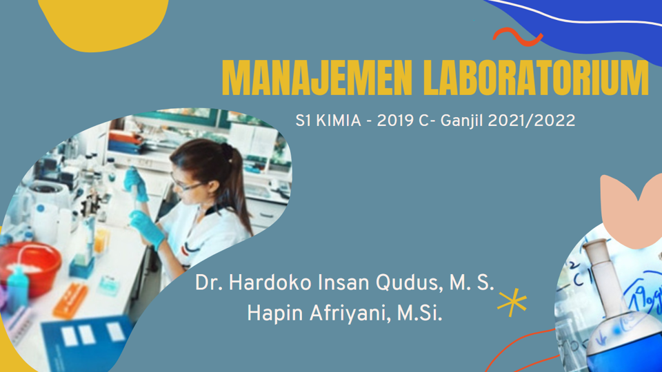 S1 Kimia-Manajemen Laboratorium_Kelas 2019 C- Ganjil 2021/2022