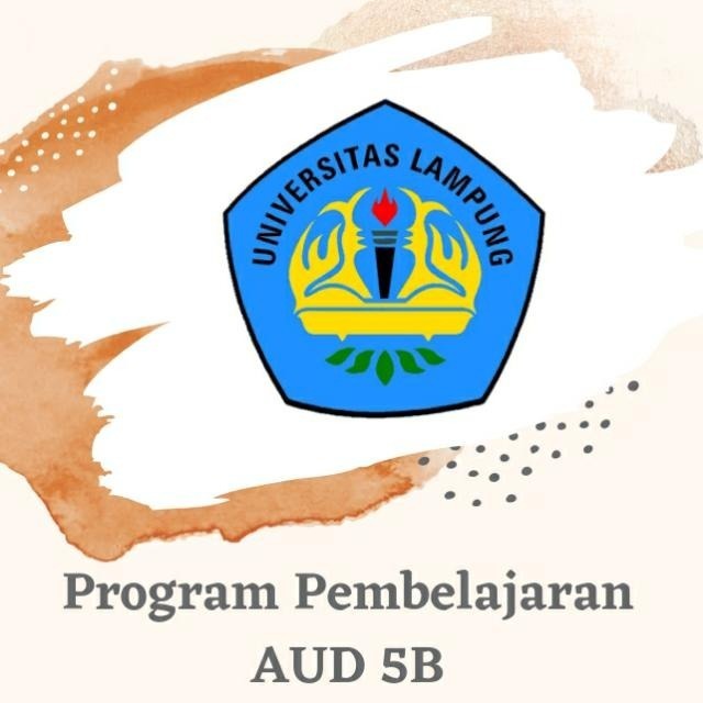 PROGRAM PEMBELAJARAN PAUD 5B_GANJIL_2021/2022