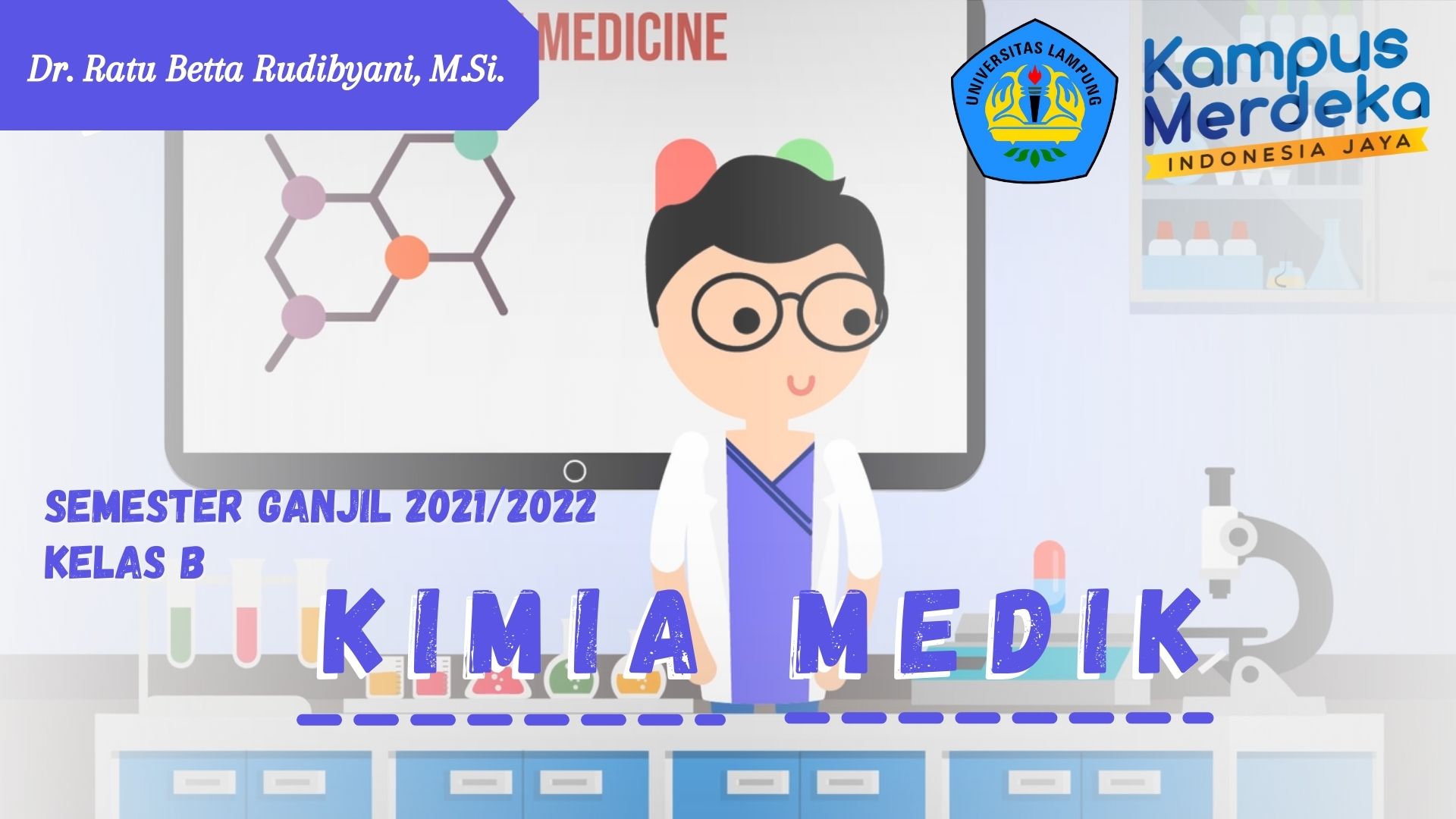 PSPK KIMIA MEDIK KELAS B SEMESTER SEMESTER GANJIL 2021/2022