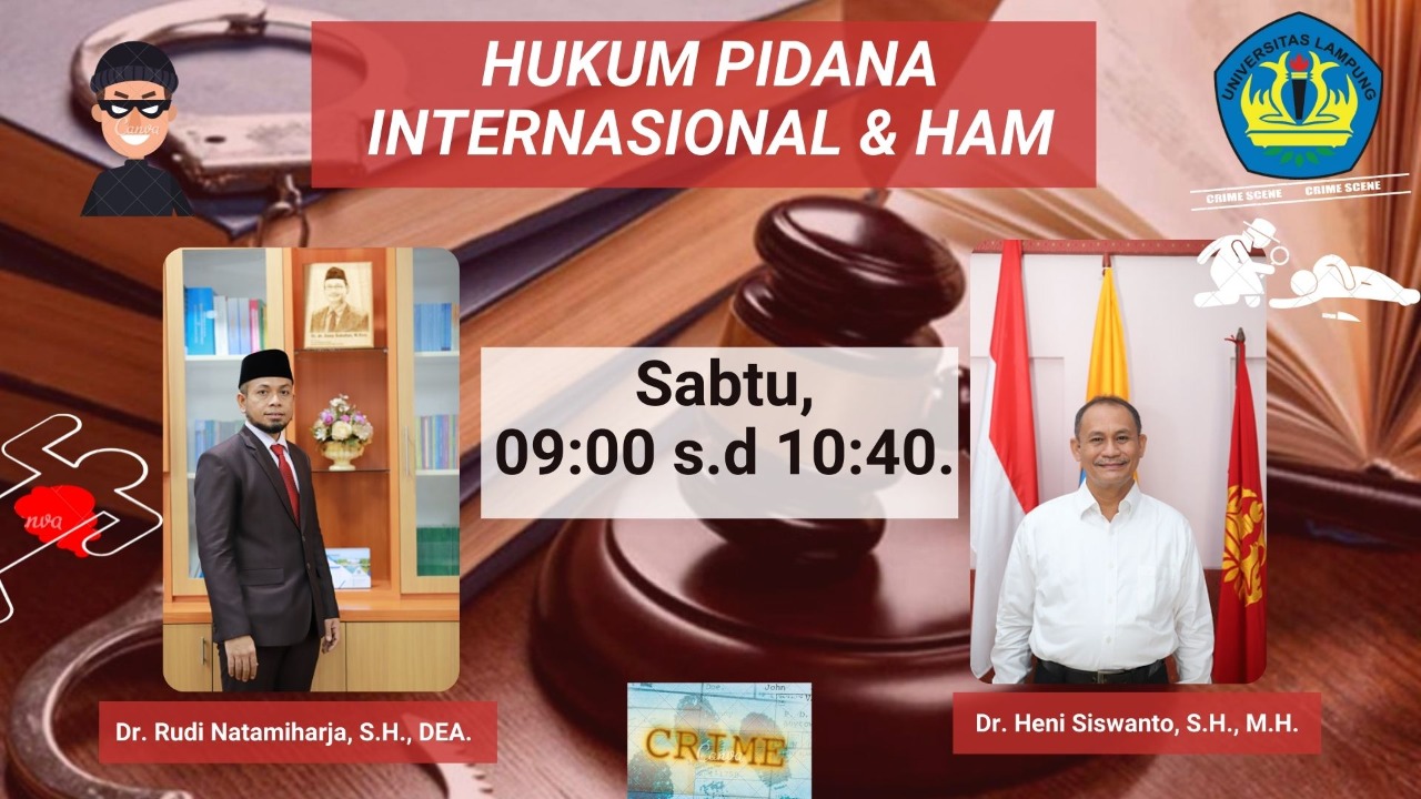 FH S2 Hukum Pidana Internasional (Dr. Heni S dan Dr. Rudi)