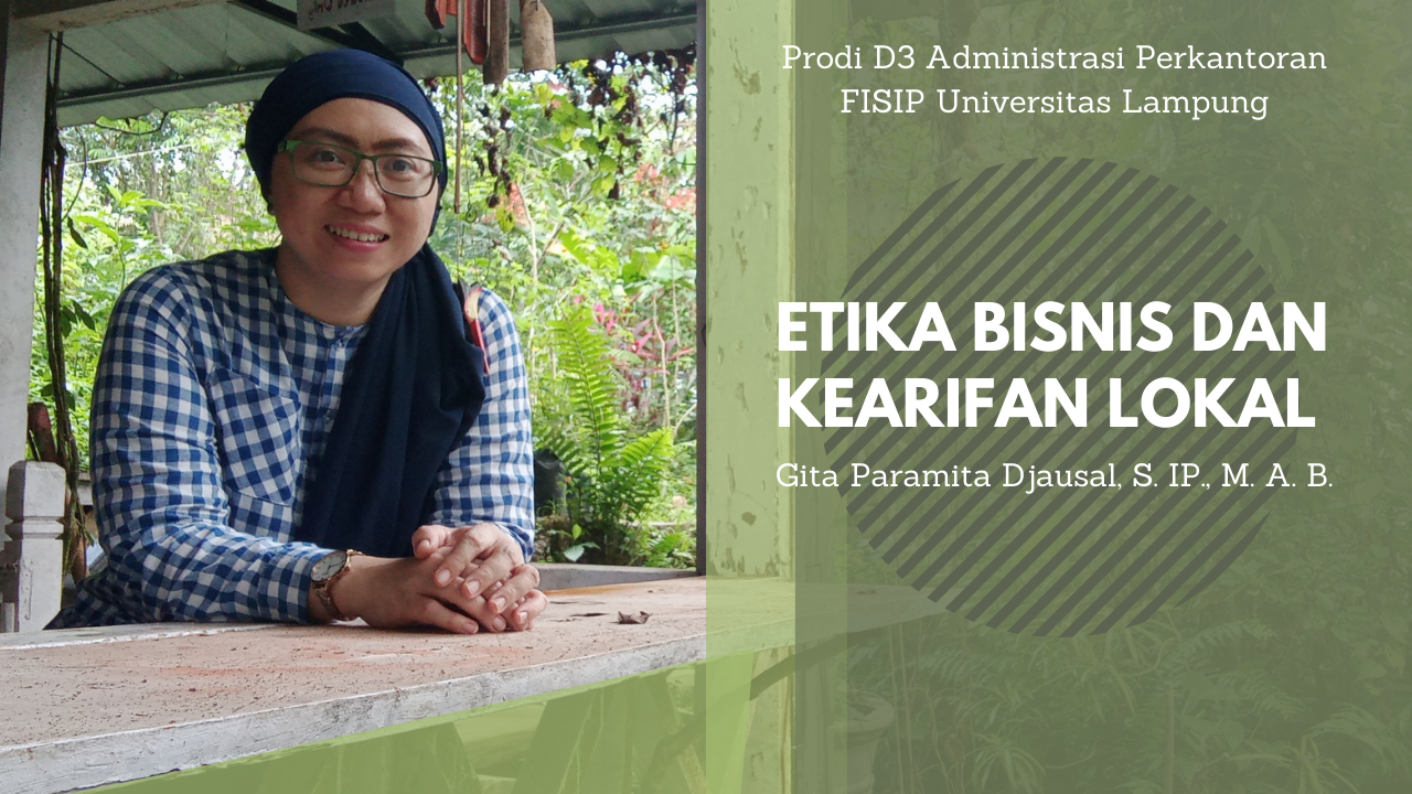 APK-Etika Bisnis dan Kearifan Lokal