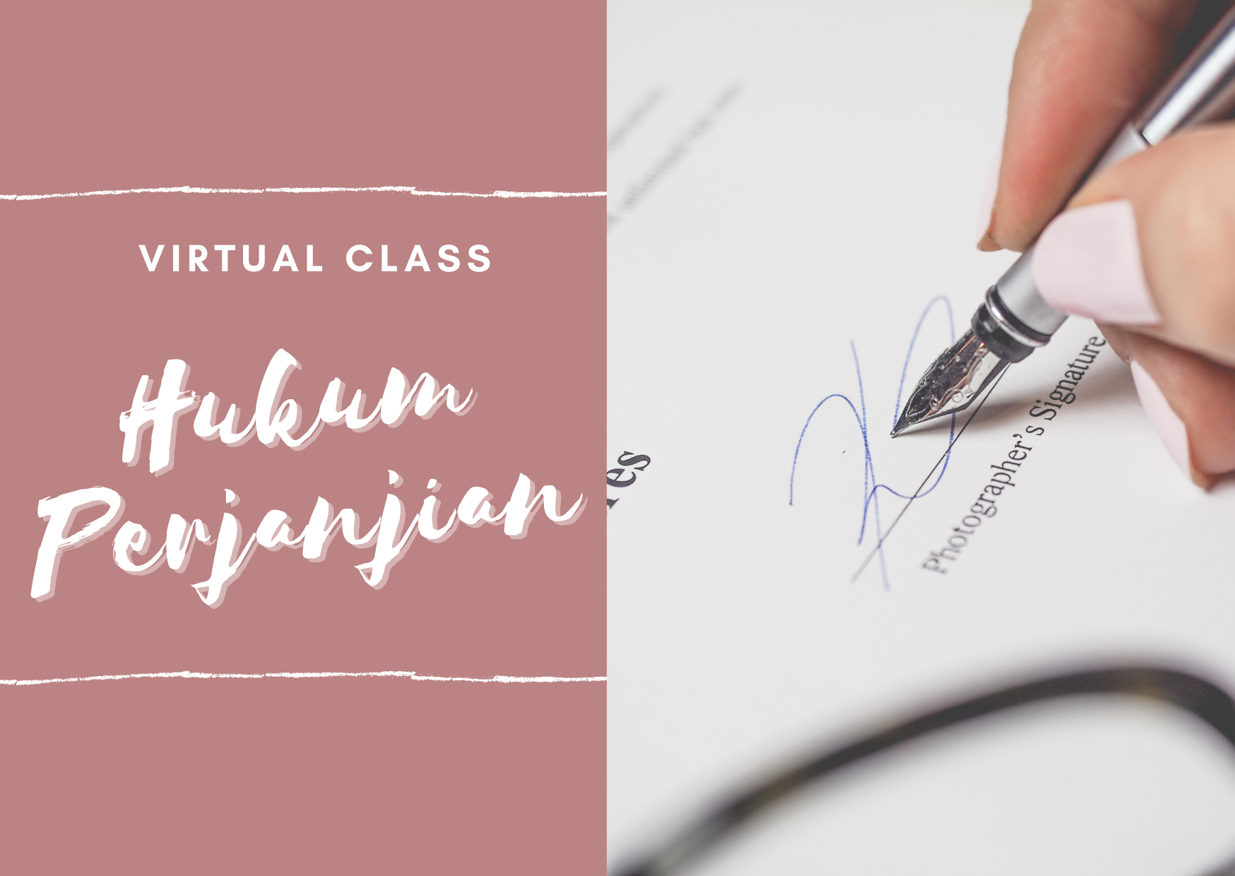 Hukum Perjanjian (B1) Dr Nunung Rodliyah &amp; Prof. Dr. Hamzah