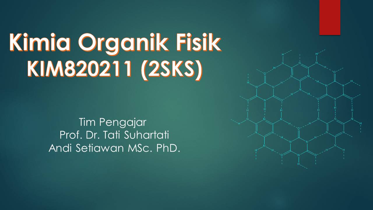 Kimia Organik Fisik