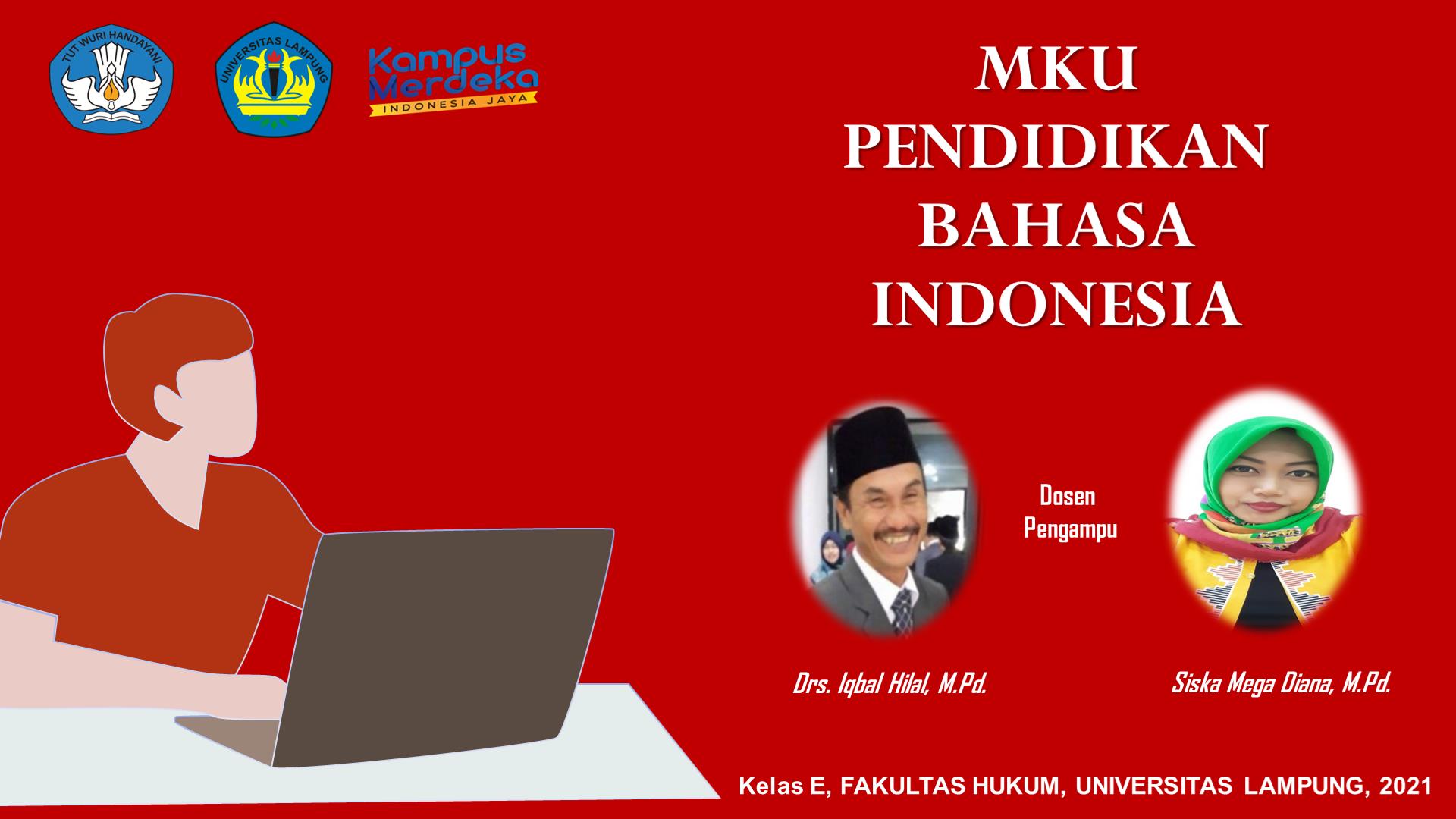MKU Pend.Bhs.Indonesia_Kelas E_2021/2022