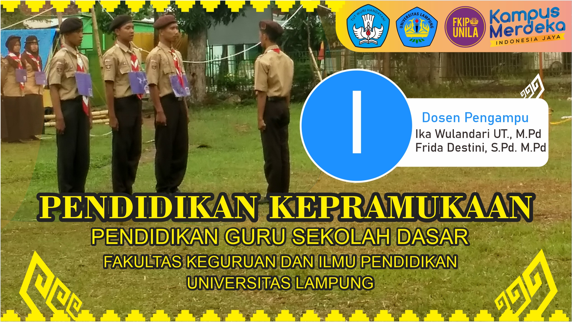 PENDIDIKAN KEPRAMUKAAN PGSD 1I