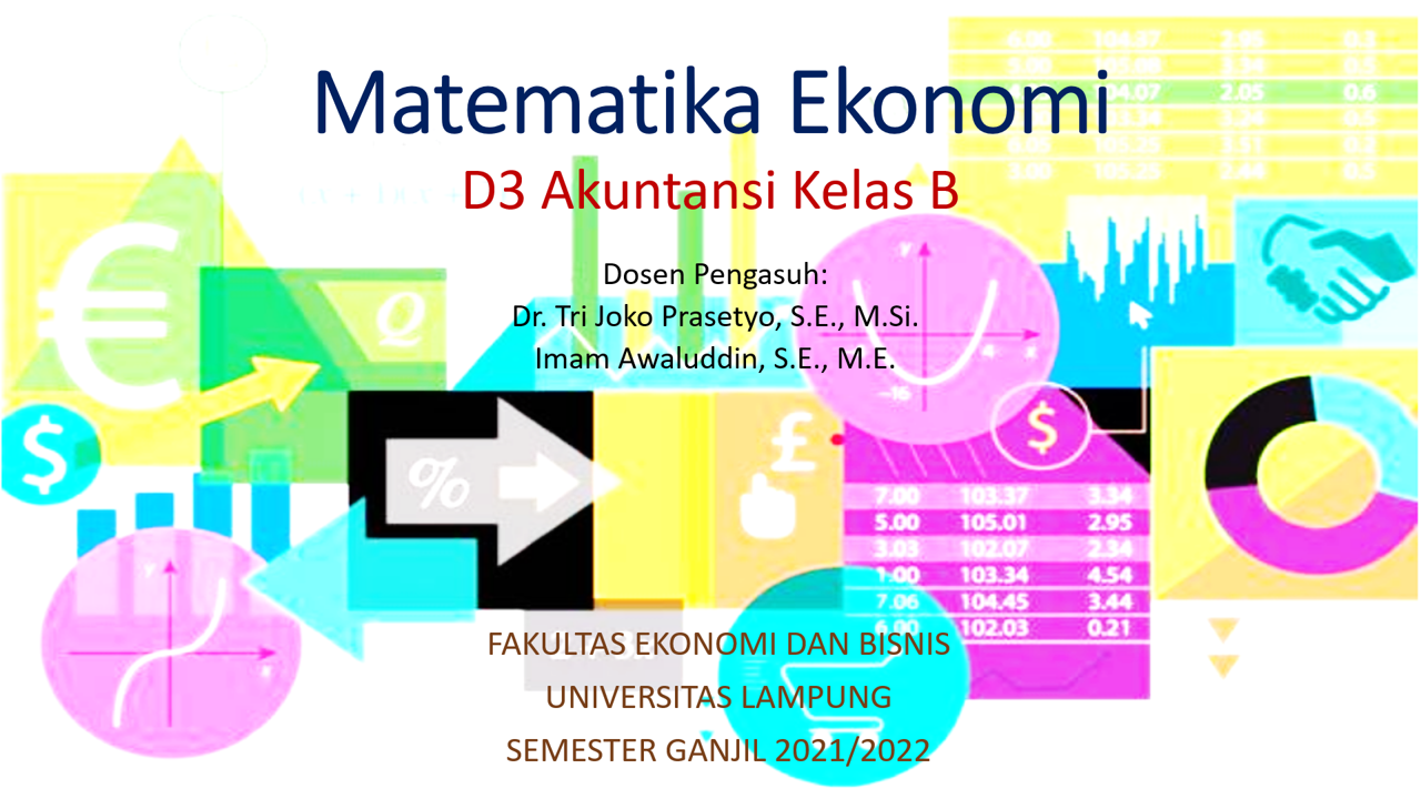 D3 Akuntansi Matematika Ekonomi Kelas B 2021/2022