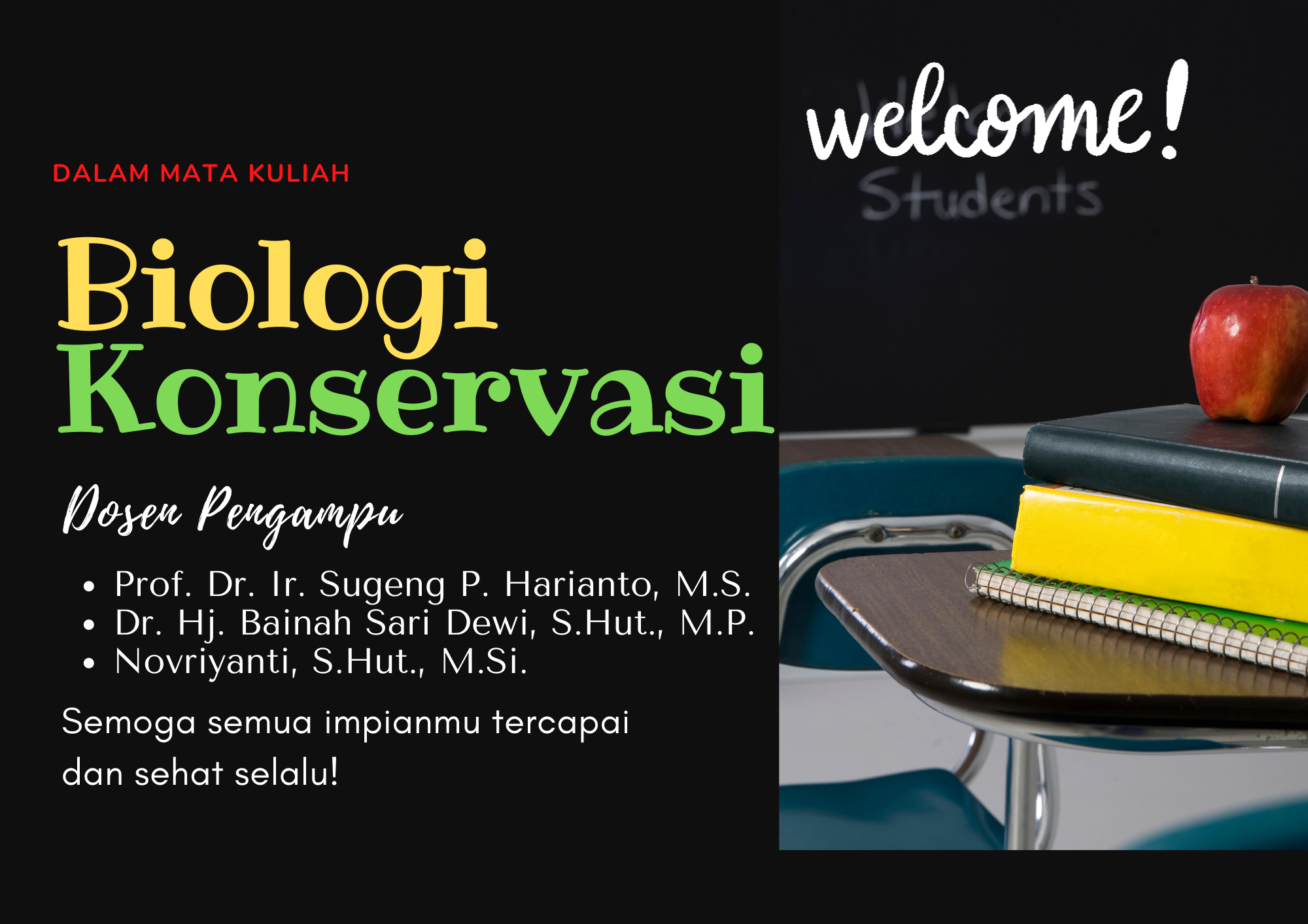 [Ganjil 2021] Biologi Konservasi
