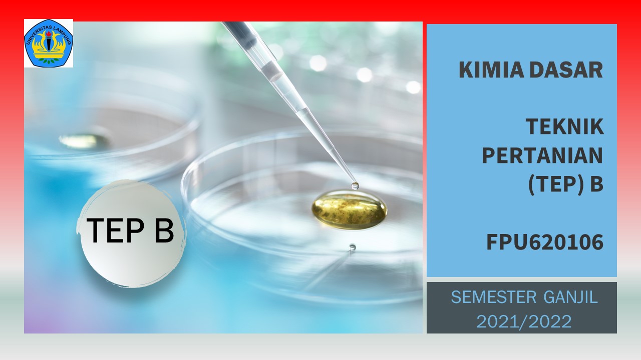 PSIT_KIMIA DASAR_KELAS TEP B_GANJIL 2021/2022