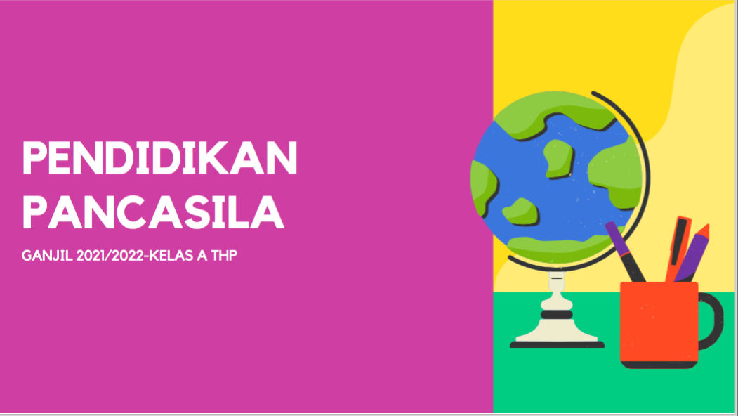 PENDIDIKAN PANCASILA KELAS A THP