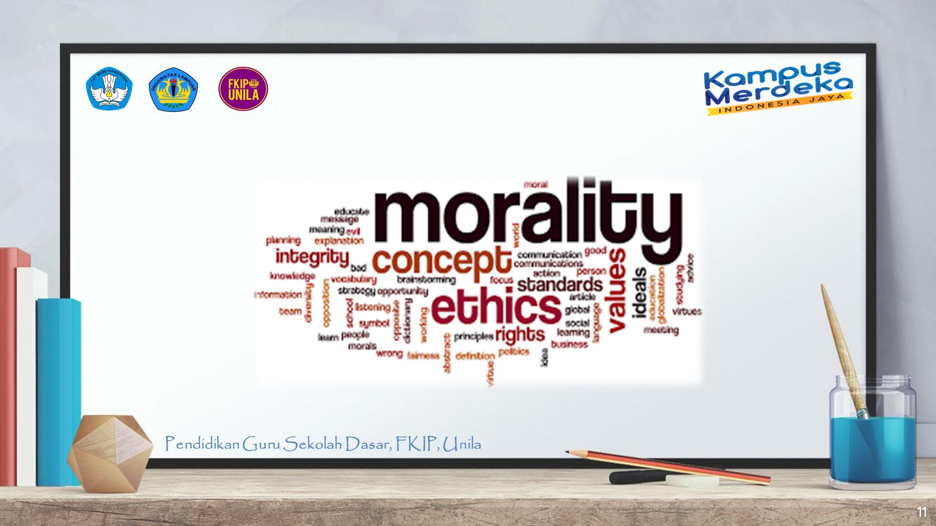 Pendidikan Nilai dan Moral.PGSD 3E 2021/2022