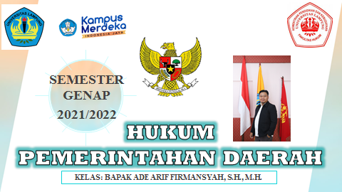 Hukum Pemerintahan Daerah 2022 (Ade Arif Firmansyah)