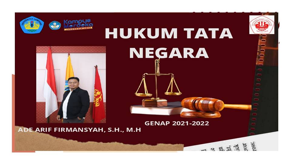 Hukum Tata Negara 2022 (Ade ARif Firmansyah)
