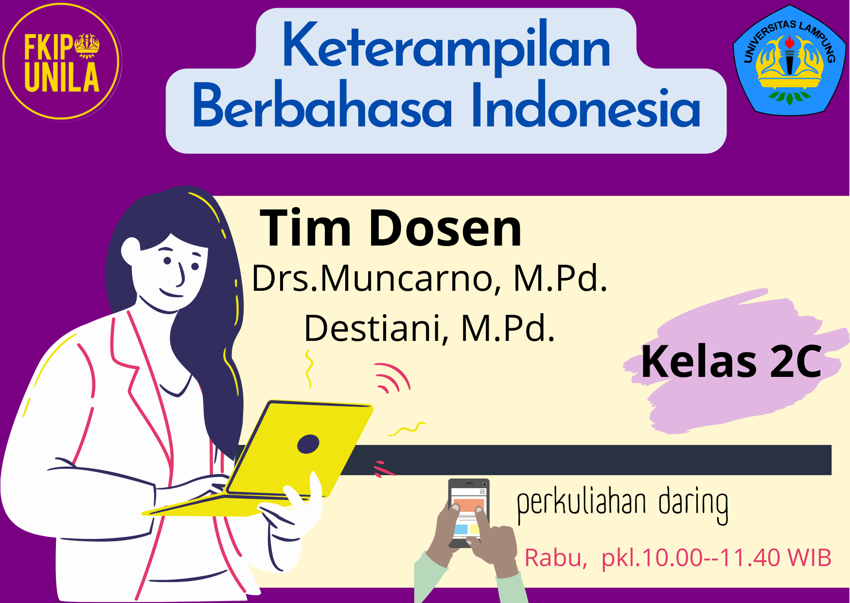 PGSD_Keterampilan Berbahasa Indonesia_Kelas 2C_Genap_ 2021/2022