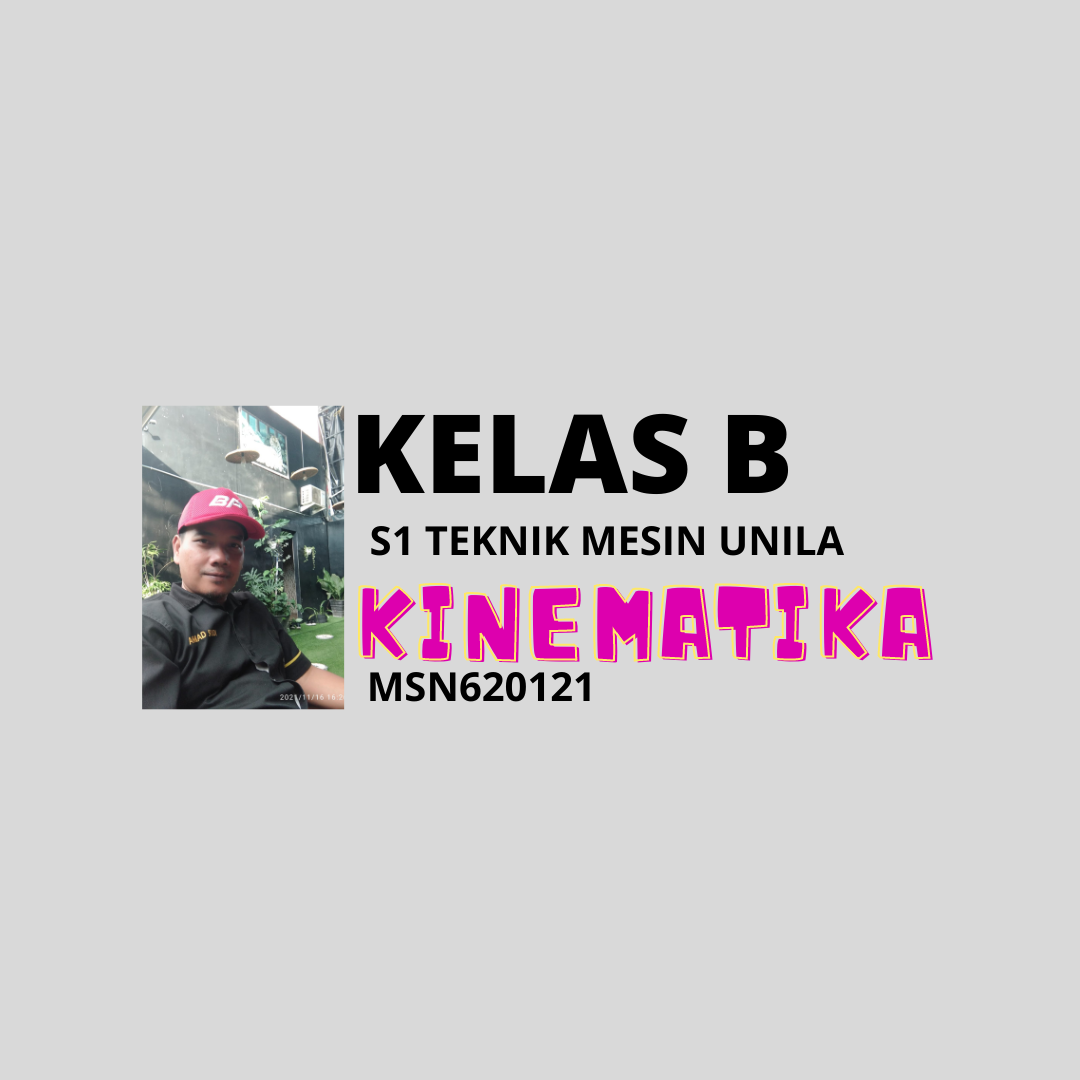 KINEMATIKA GENAP 2021-2022 KELAS B 