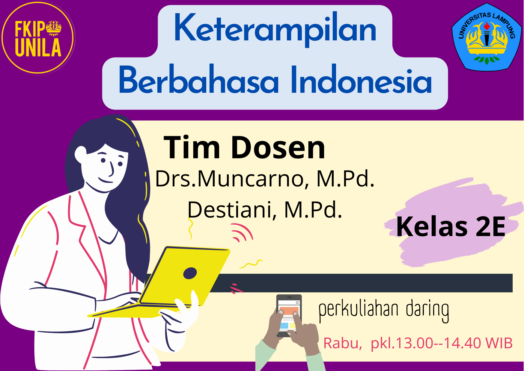 PGSD_Keterampilan Berbahasa Indonesia_Kelas 2D_Genap_2021/2022