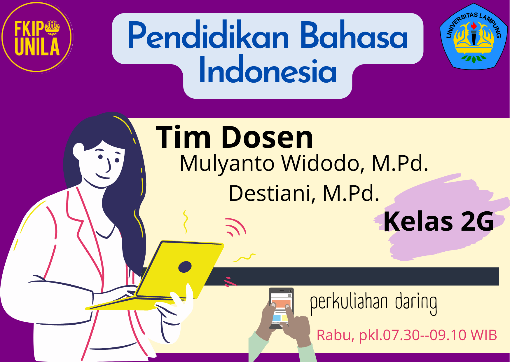 PGSD_MKU Bahasa Indonesia_Kelas 2G_Genap_2021/2022