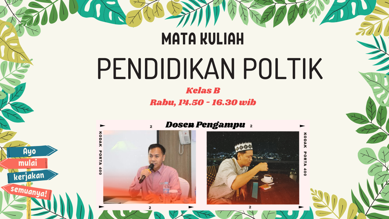 PSPPKn_PENDIDIKAN POLITIK_KELAS B_GENAP_2021/2022