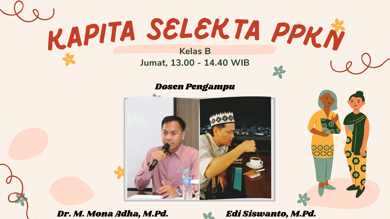 PSPPKn_KAPITA SELEKTA PPKn_KELAS B_GENAP_2021/2022