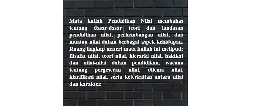 Deskripsi Mata Kuliah