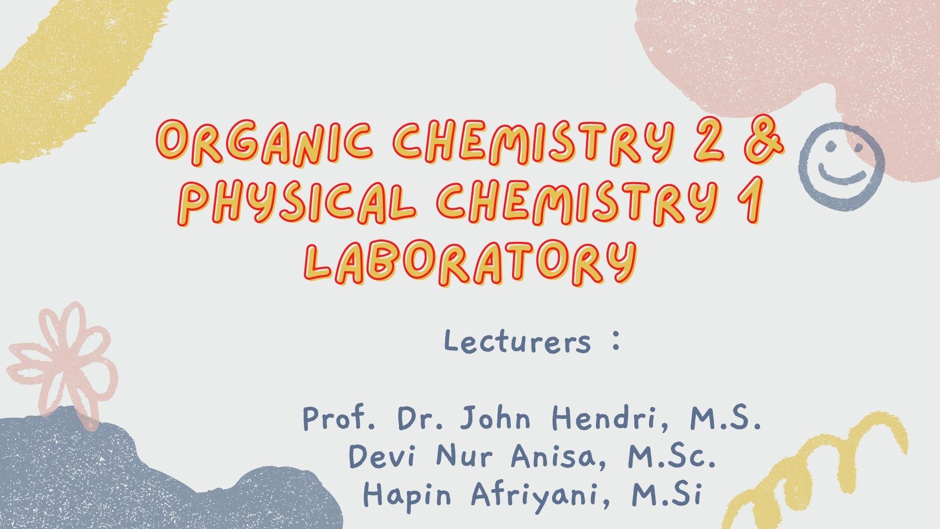 UCP_Organic Chem. 2 &amp; Physical Chem. 1 Laboratory_Class C_2nd Semester 2021/2022