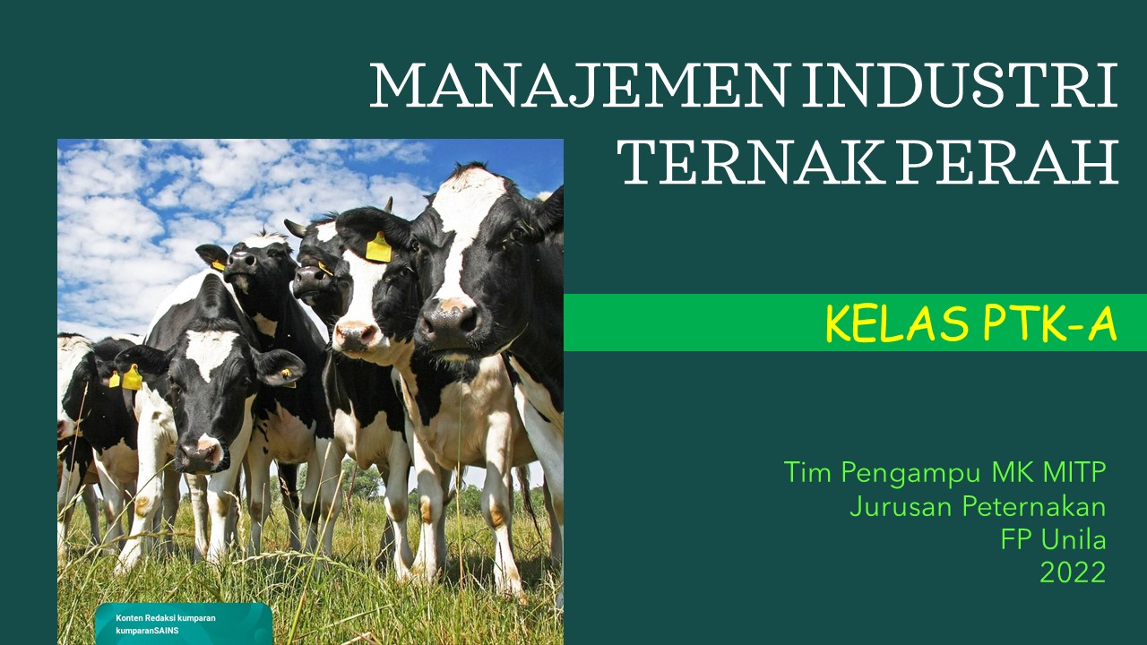 2022-MANAJEMEN INDUSTRI TERNAK PERAH PTK-A