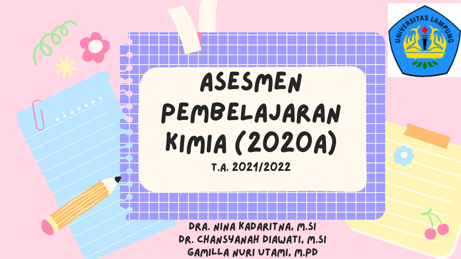 PSPK_ASESMEN PEMBELAJARAN KIMIA_KELAS A_GENAP_2021/2022