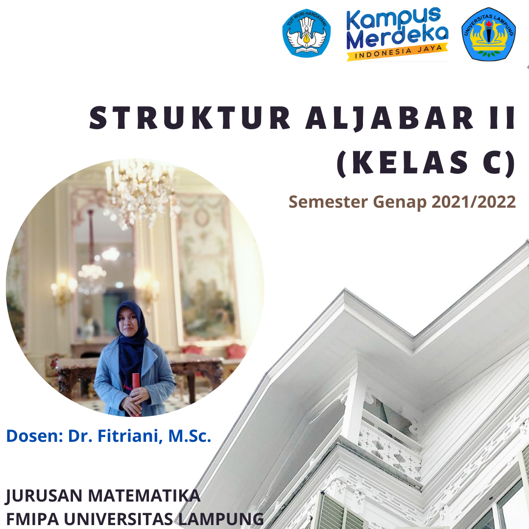 S1 Math_Struktur Aljabar II Kelas C_Genap 2021/2022