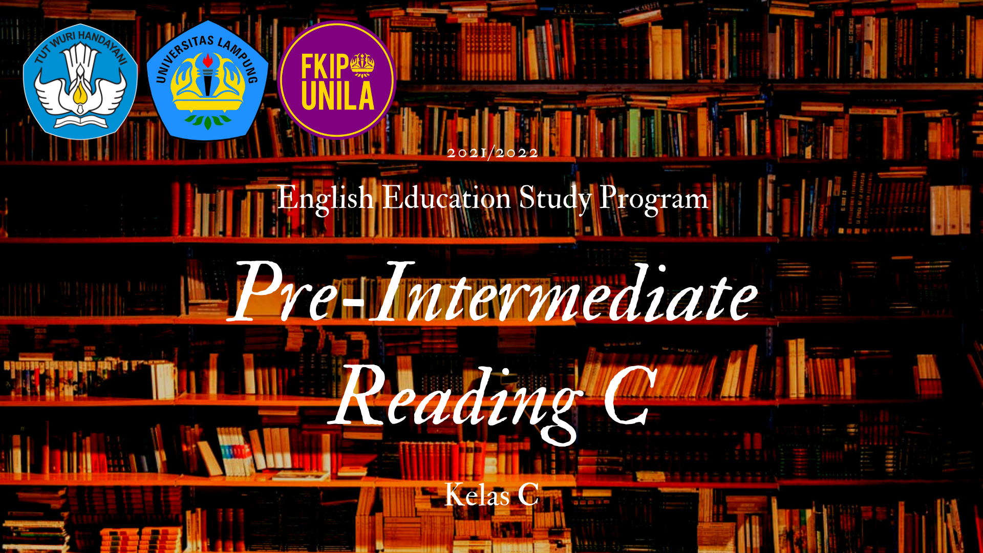 PBI_Pre-Intermediate Reading_Kelas C_2021/2022