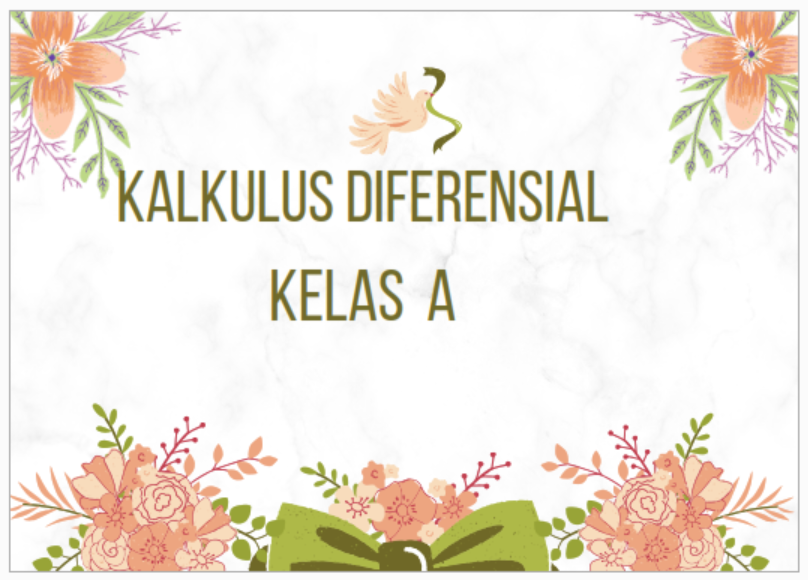 PSPM_KALKULUS DIFERENSIAL_KELAS A_2021/2022
