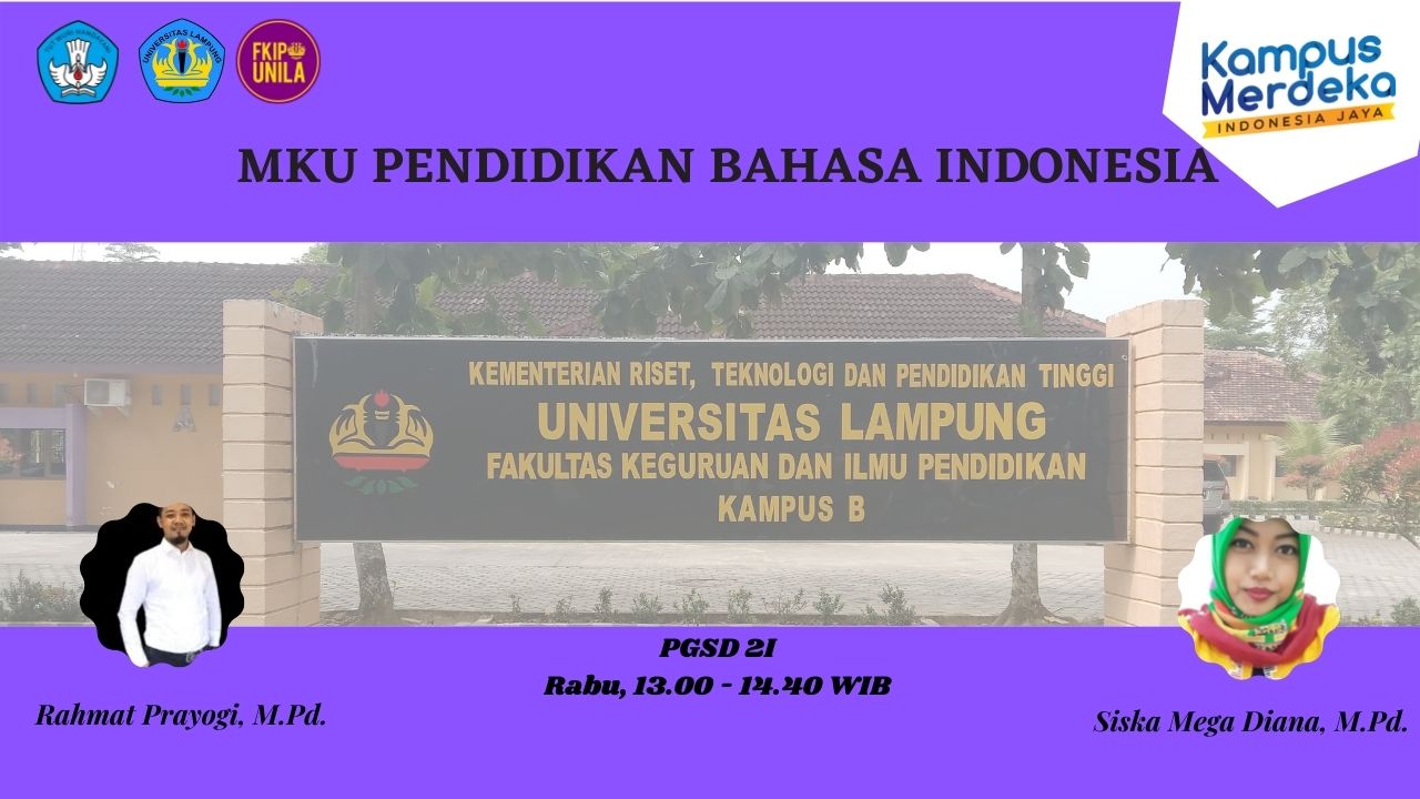 PGSD_MKU PENDIDIKAN BAHASA INDONESIA_KELAS 2I_GENAP_2021/2022