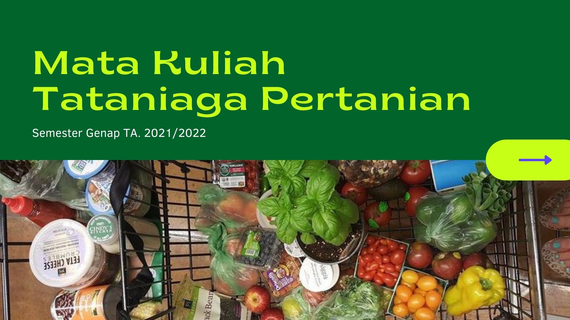 PS AGB MK TATANIAGA PERTANIAN KELAS PTK GENAP 2021/2022