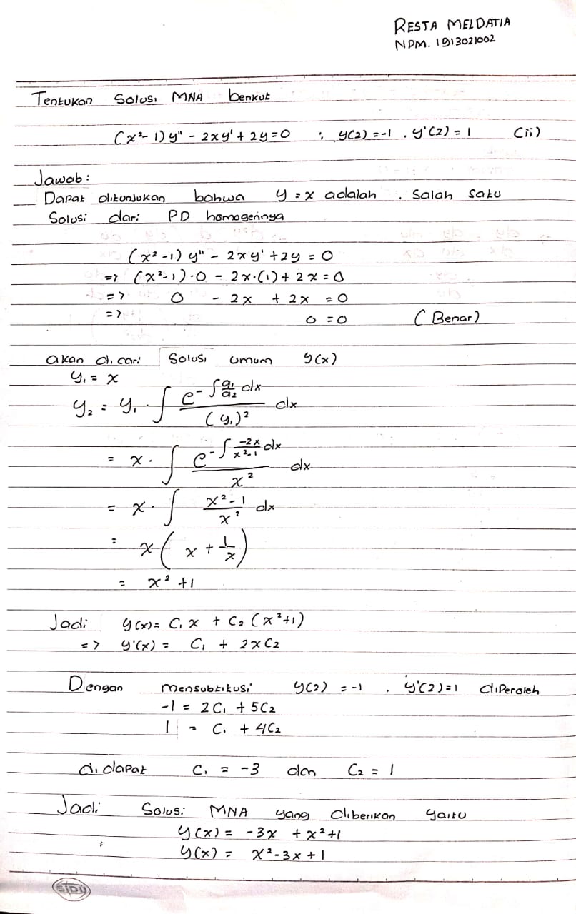 Lampiran Penyelesaian soal kedua.jpeg