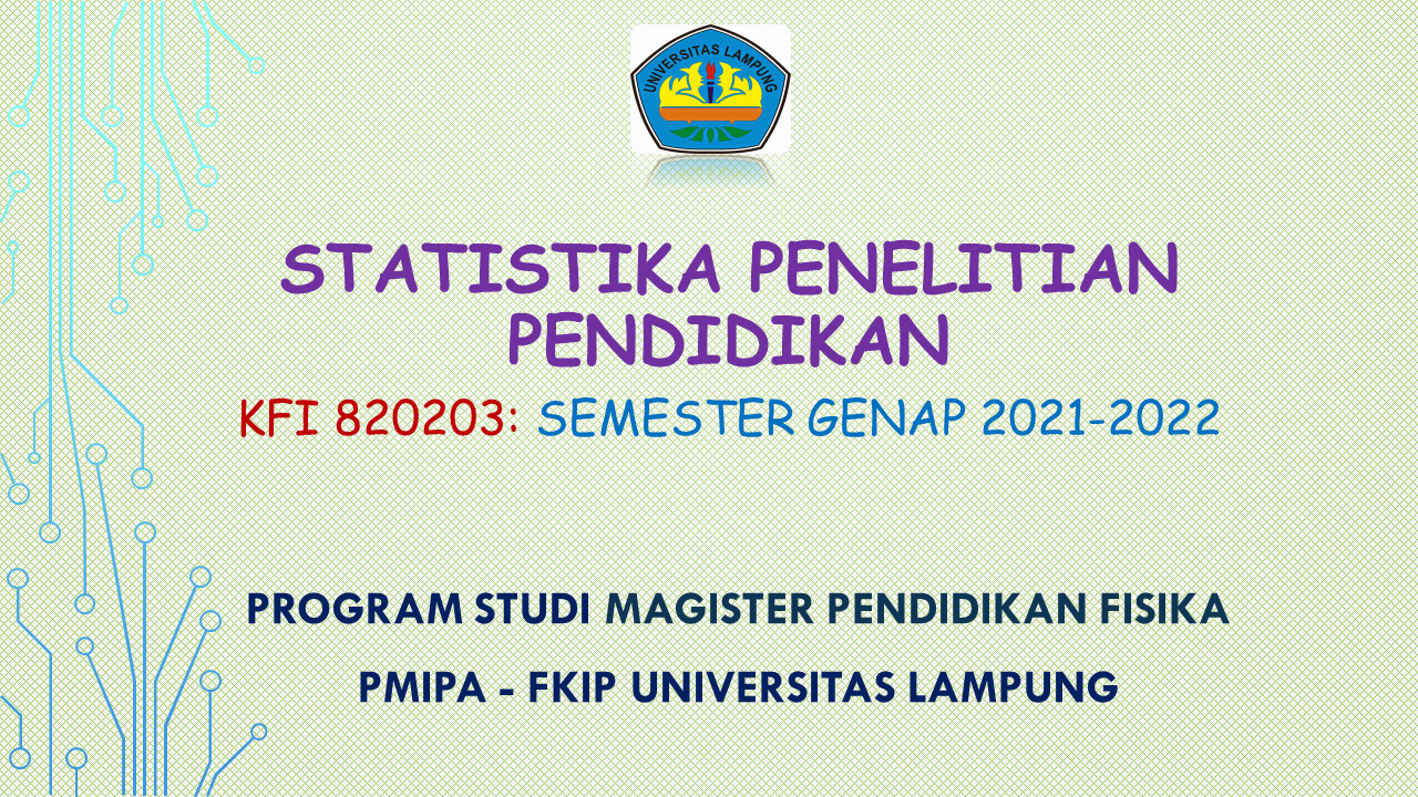 MPF_Statistik Penelitian Pend Genap 2021-2022