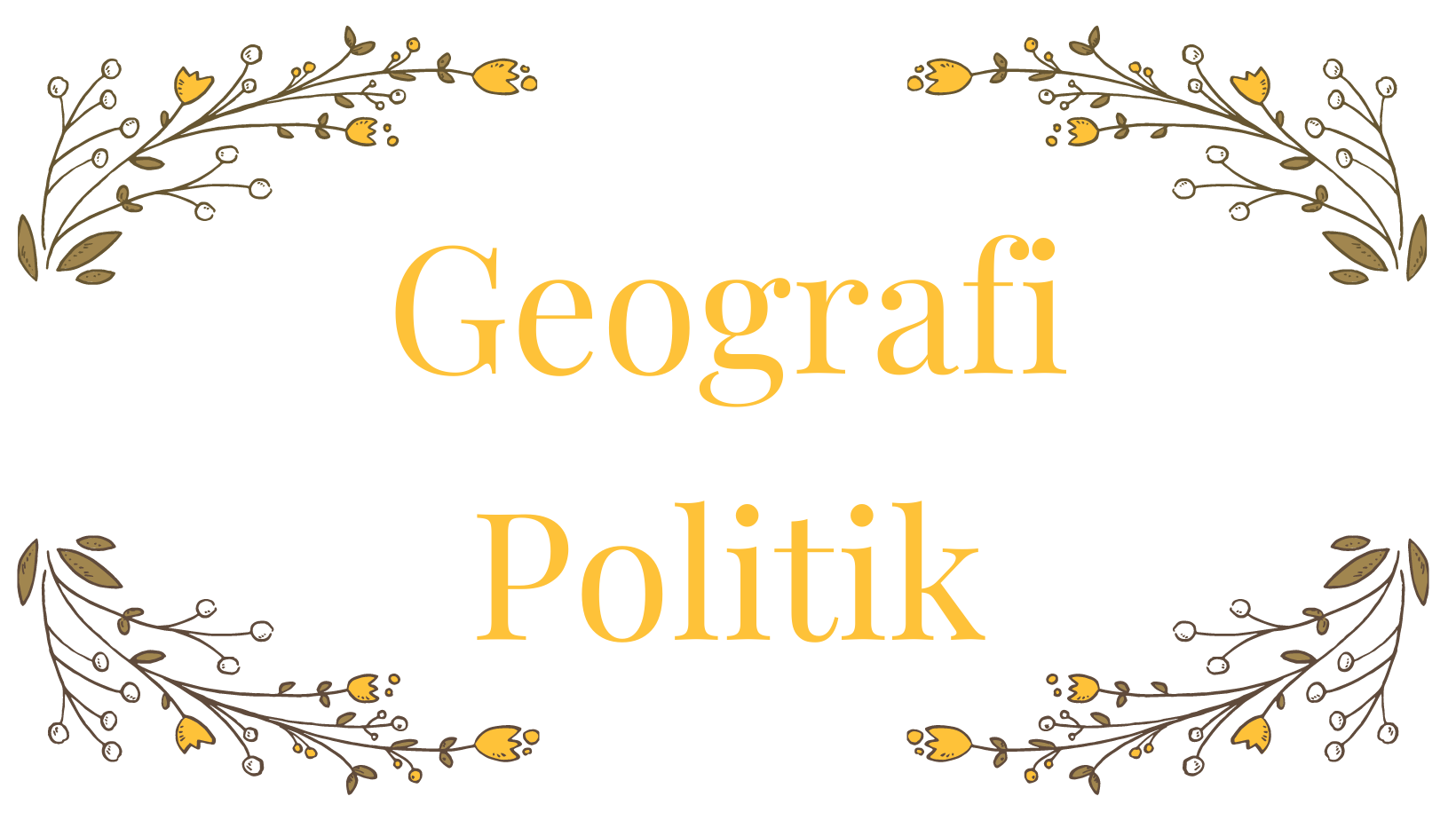 Geografi Politik