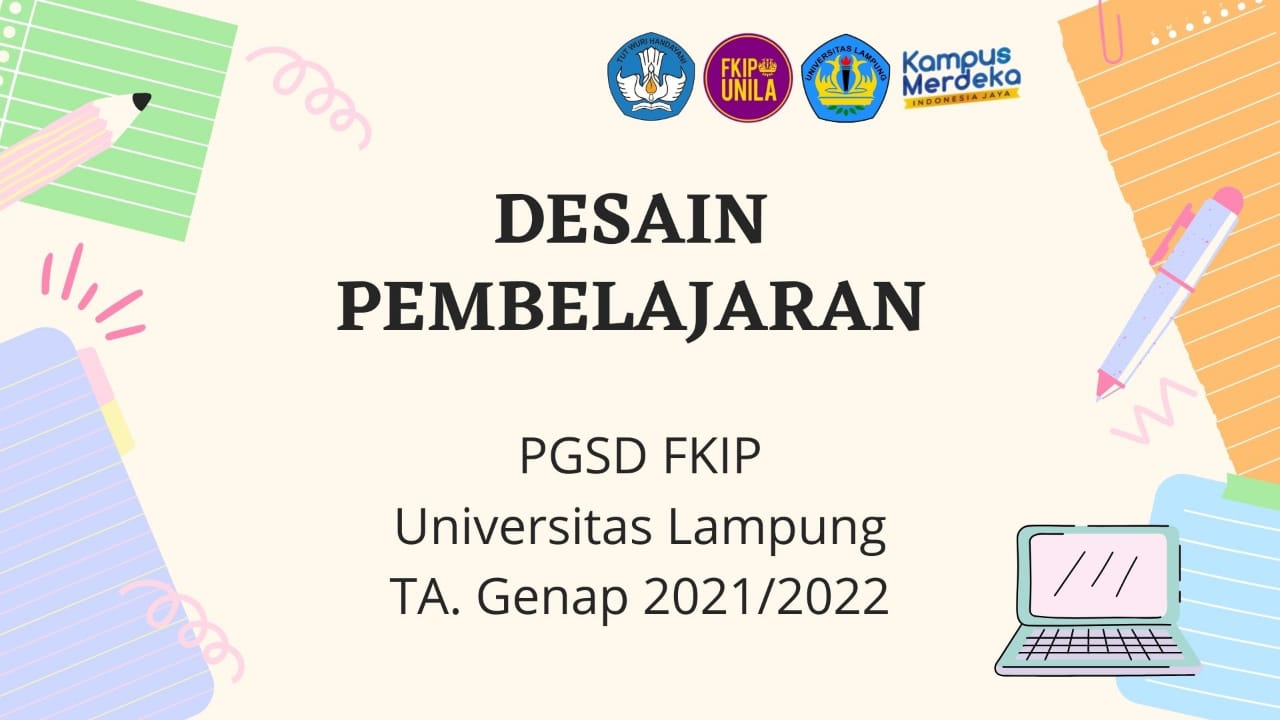 PGSD_Desain Pembelajaran_B1_Genap_2021/2022