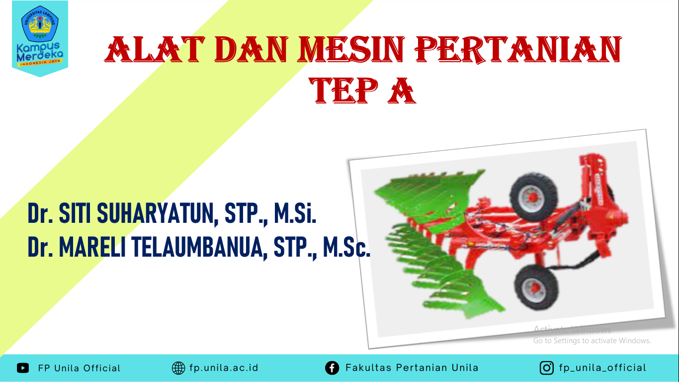 ALAT MESIN PERTANIAN TEP A 2022