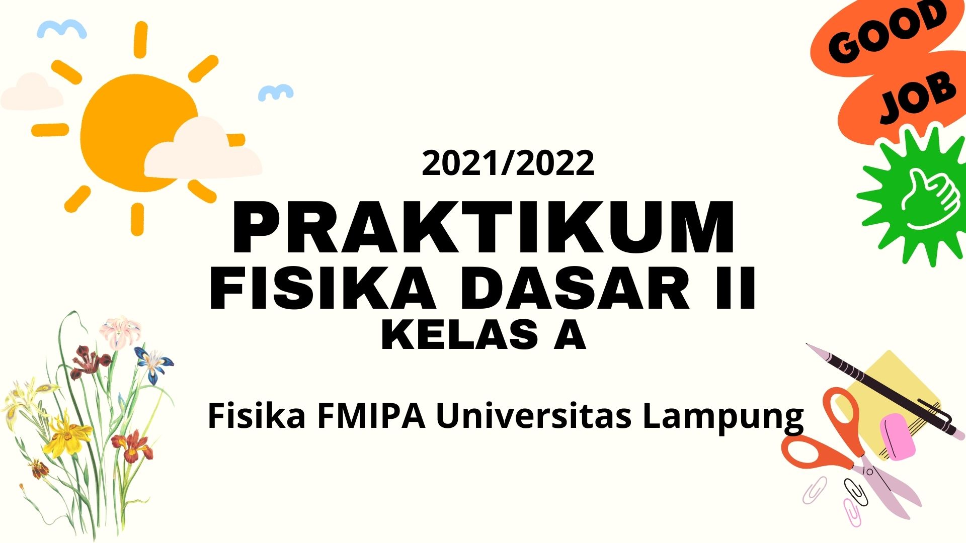 Prakt Fisika Dasar II 21/22 Kelas A