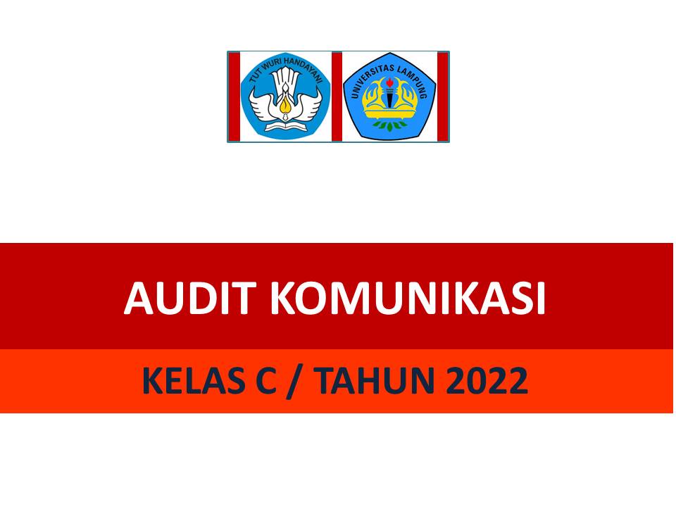 Audit Komunikasi - C - Genap 2021-2022